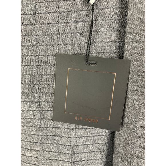 QED London Longline Open Front Cardigan Womens XS Grey Pockets New Long Sleeves - Picture 4 of 7